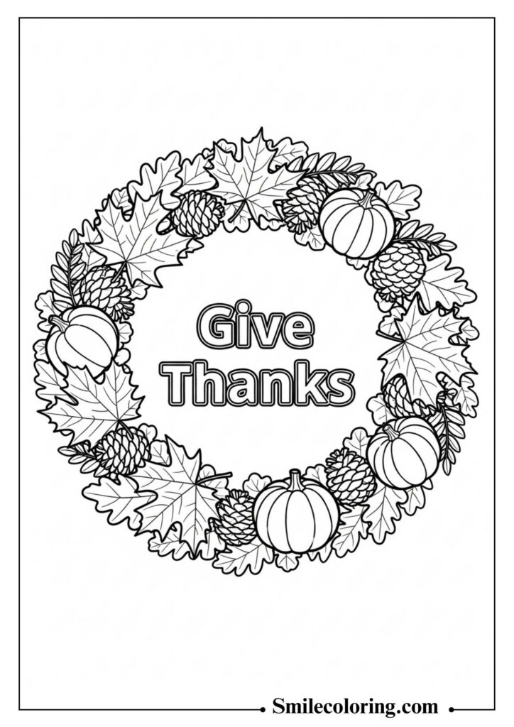 Autumn Wreath Design