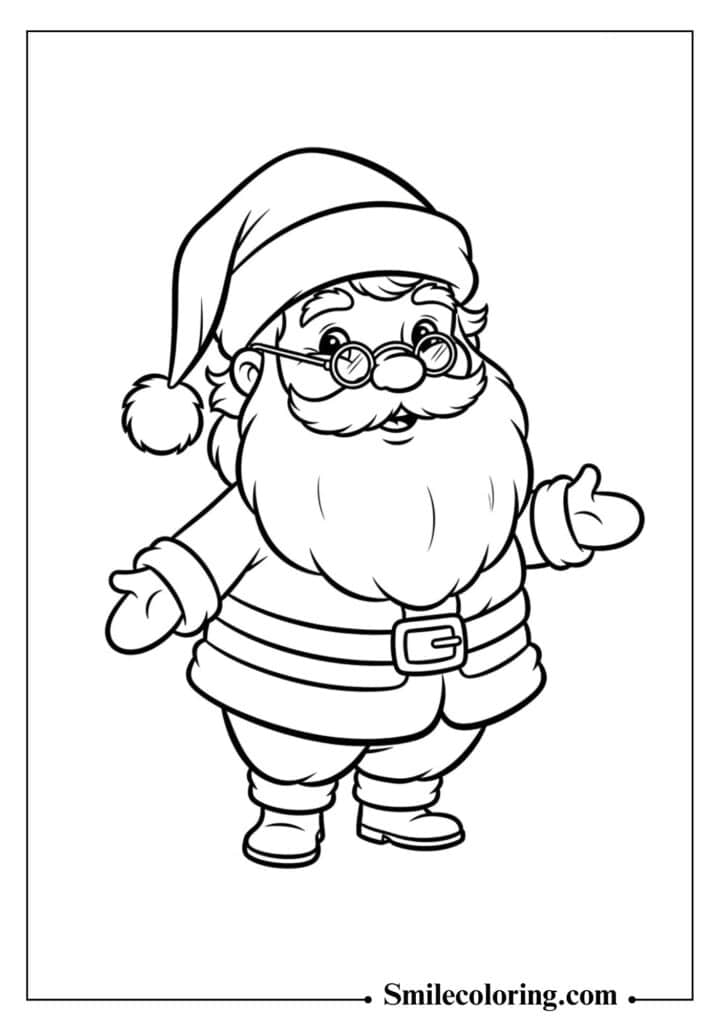 Classic Santa Claus Portrait