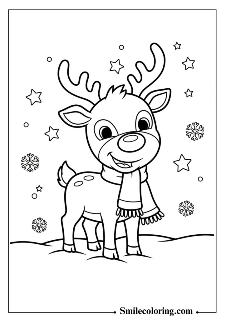 Cute Christmas Reindeer