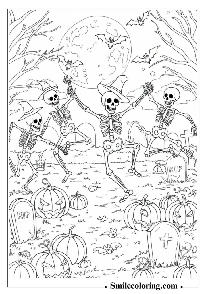 Dancing Skeleton Party