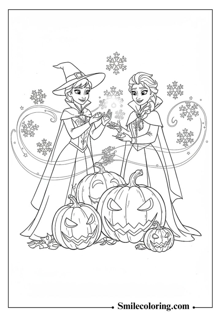 Frozen Halloween Magic
