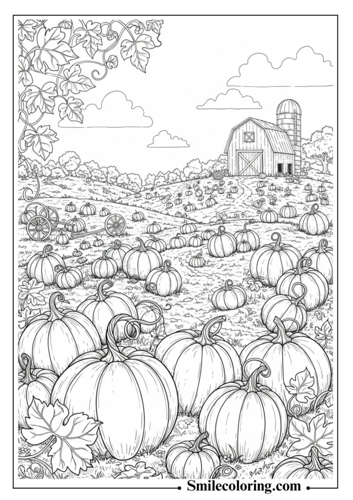 Harvest Season Countryside