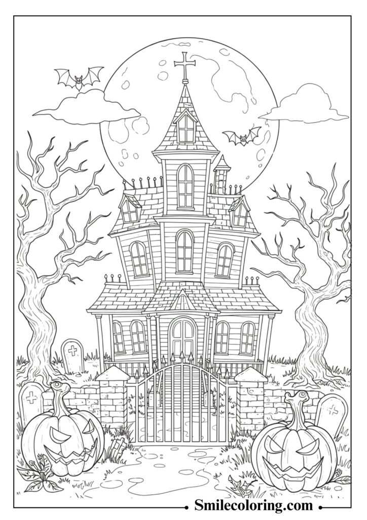 Horror haunted house