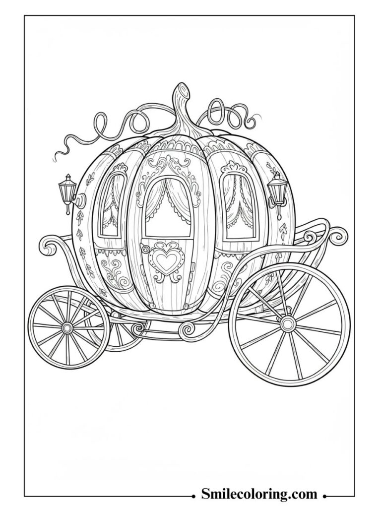 Pumpkin Carriage (Cinderella-Style)