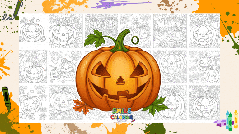 Pumpkin coloring pages