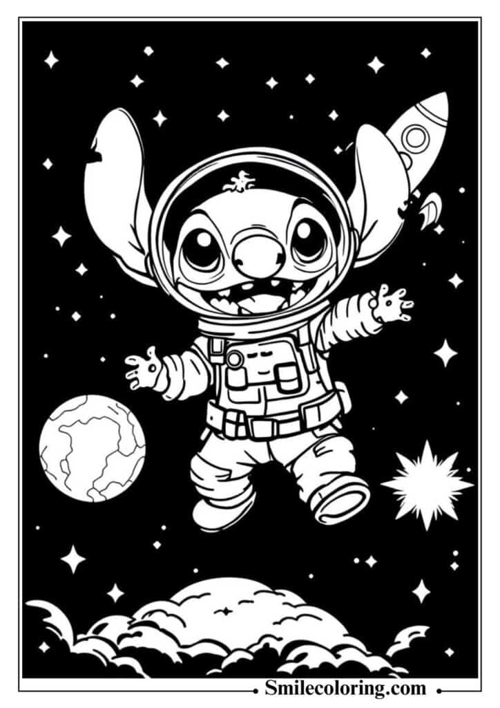 Space Explorer Stitch