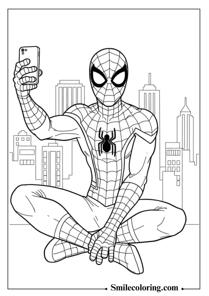 Spider-Man Selfie