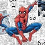 SpiderMan coloring pages