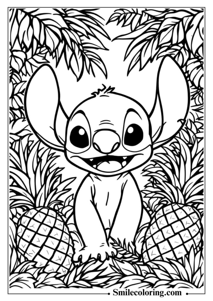 Stitch and Pineapples