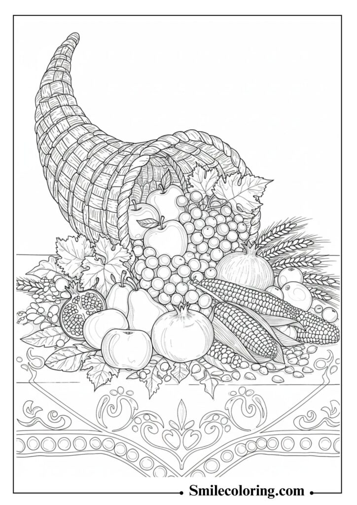 Thanksgiving Cornucopia