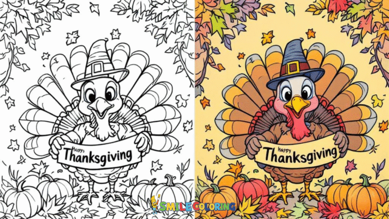 Turkey coloring pages