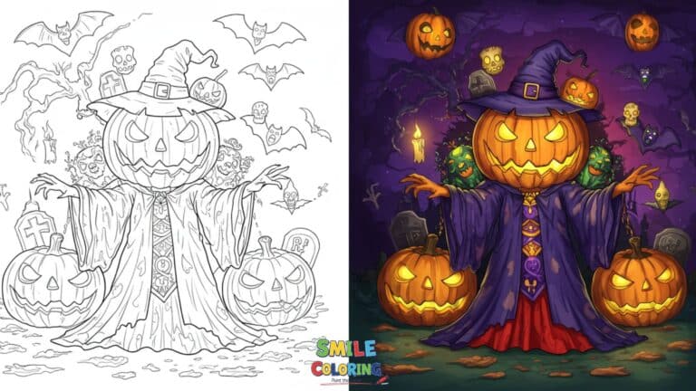 Halloween coloring pages