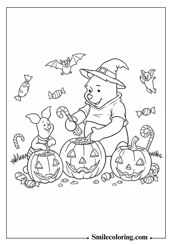Winnie the Pooh and Friends Halloween Party
