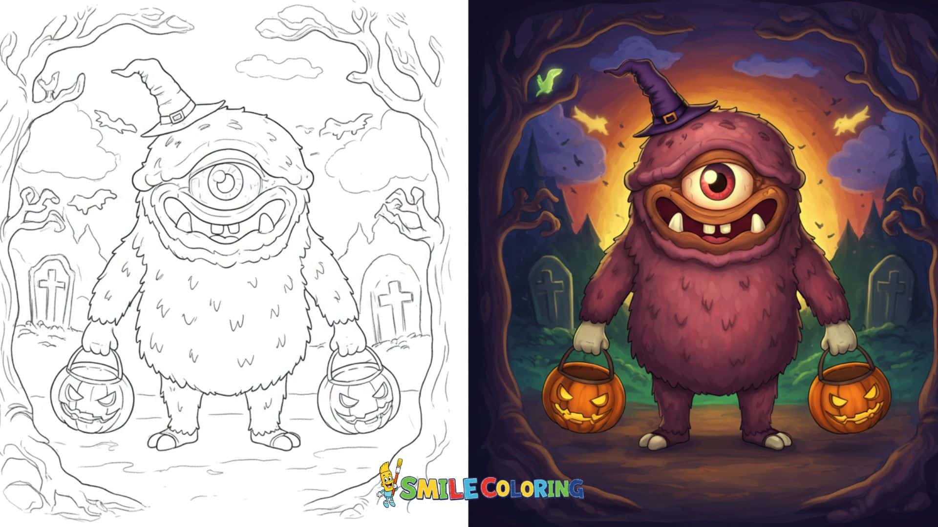 monster coloring pages