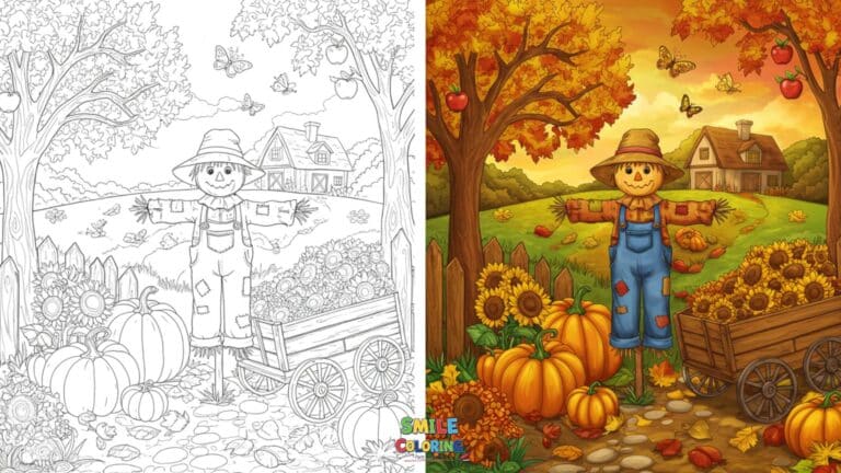 fall coloring pages