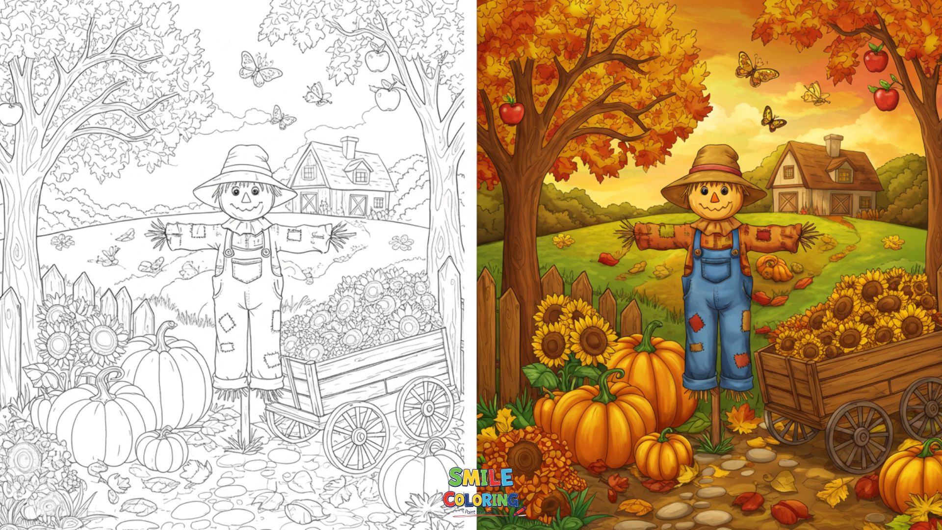 fall coloring pages