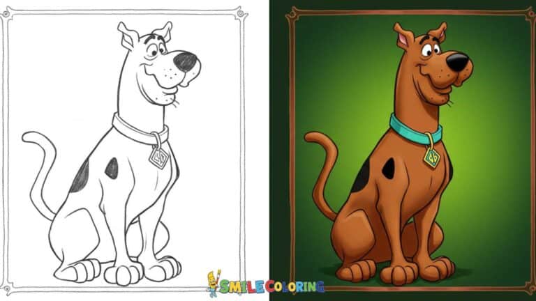 scooby doo coloring pages