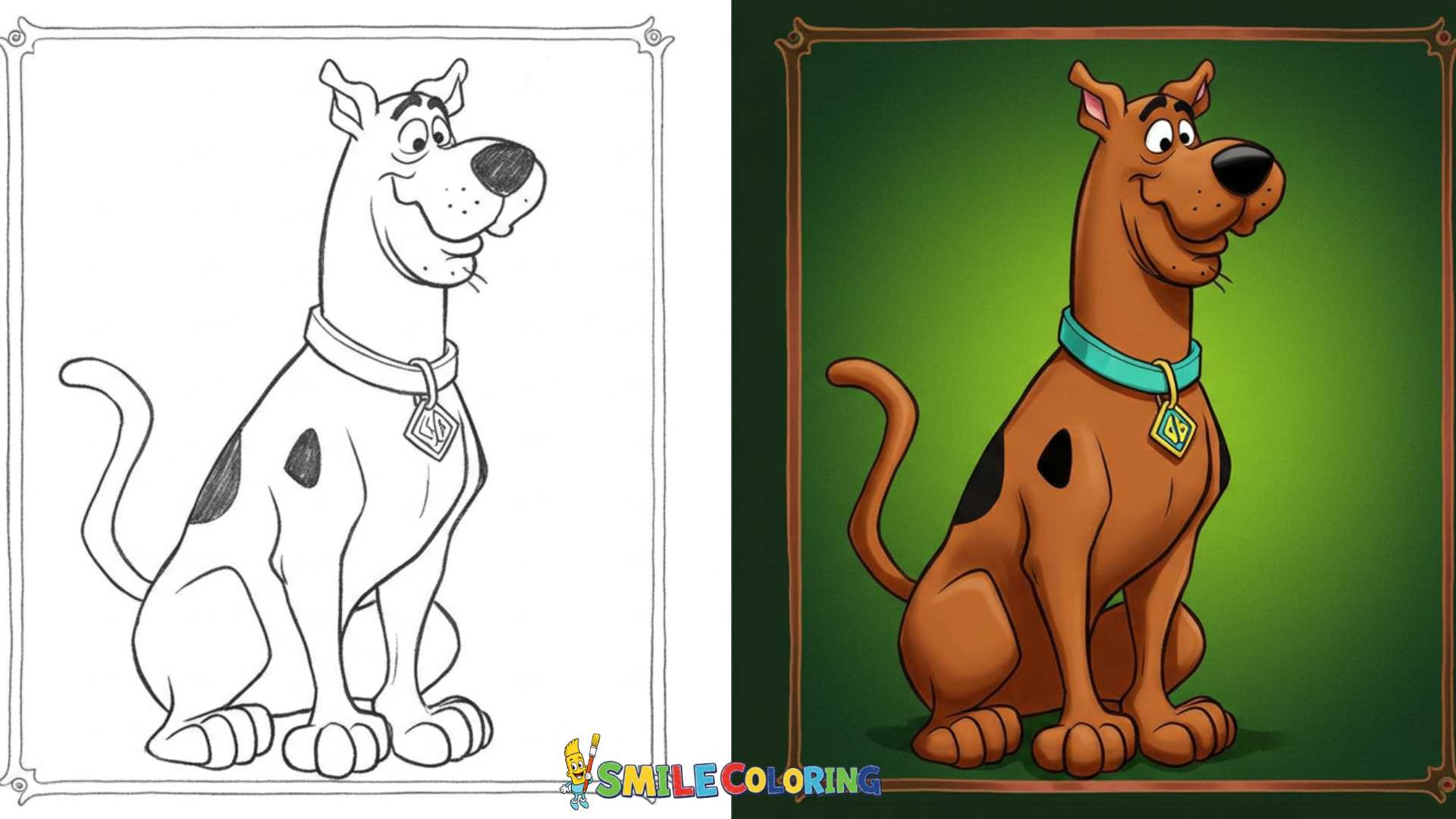 scooby doo coloring pages