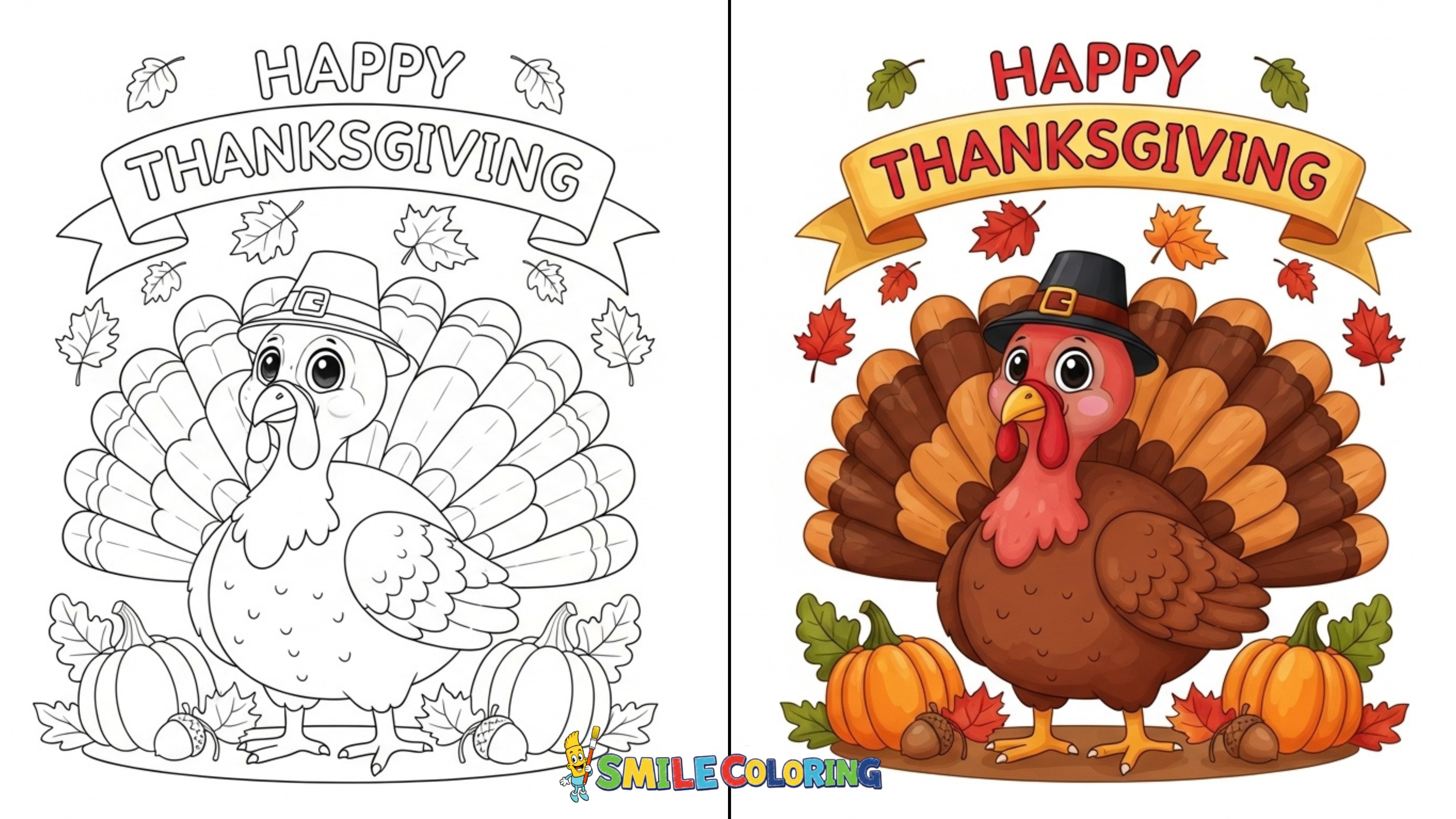 thanksgiving coloring pages