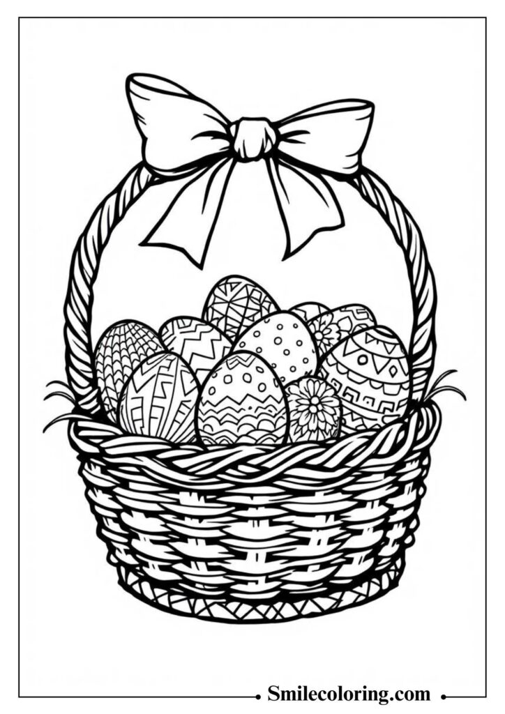 Easter Egg Basket