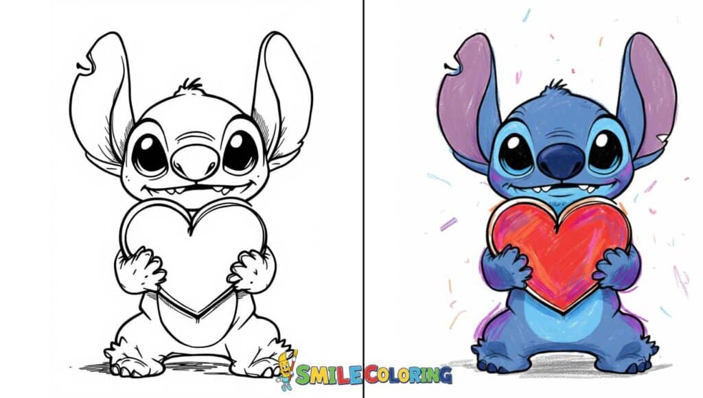 stitch coloring pages